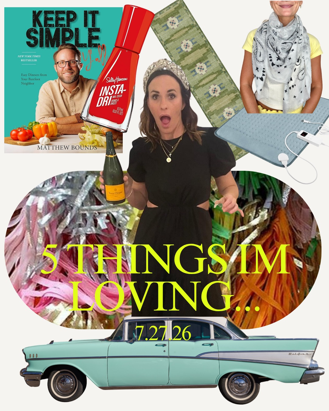7.27.26
Five things I’m Loving 🪩🩵🤟🏻

#LTKmomlife #LTKHome #LTKselfcare