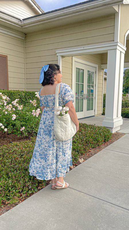 Summer dress 
Midsize fashion for summer 
Morning lavender 

#LTKPlusSize #LTKStyleTip #LTKMidsize
