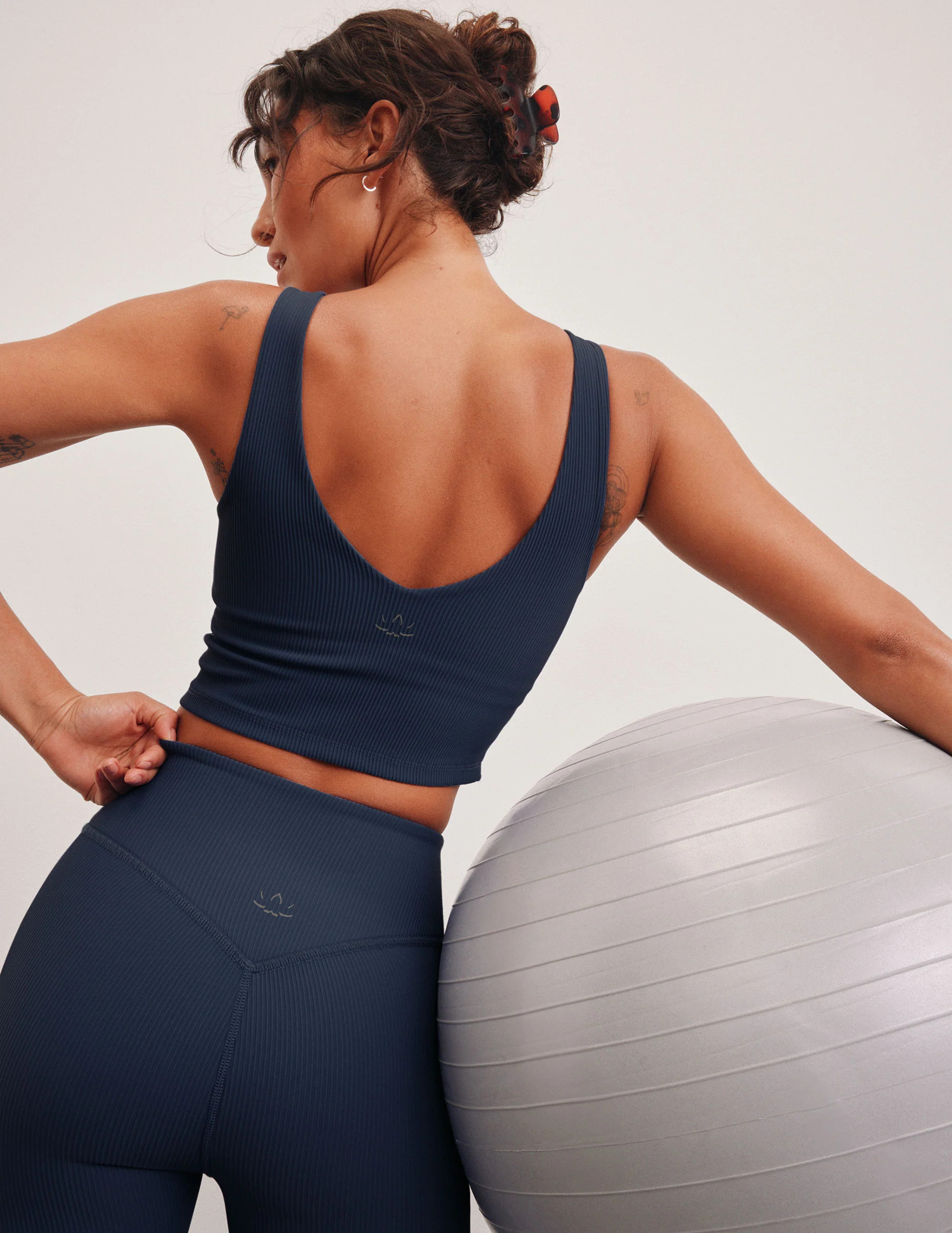 Impulse Ribbed Cropped Tank | Beyond Yoga | Beyond Yoga