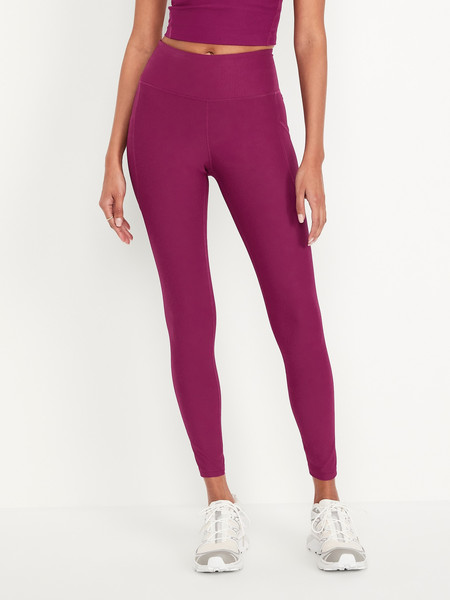 High-Waisted PowerSoft 7/8 Leggings | Old Navy (US)