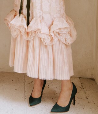 x Nicola Bathie Bonnie Satin Pumps | Dillard's