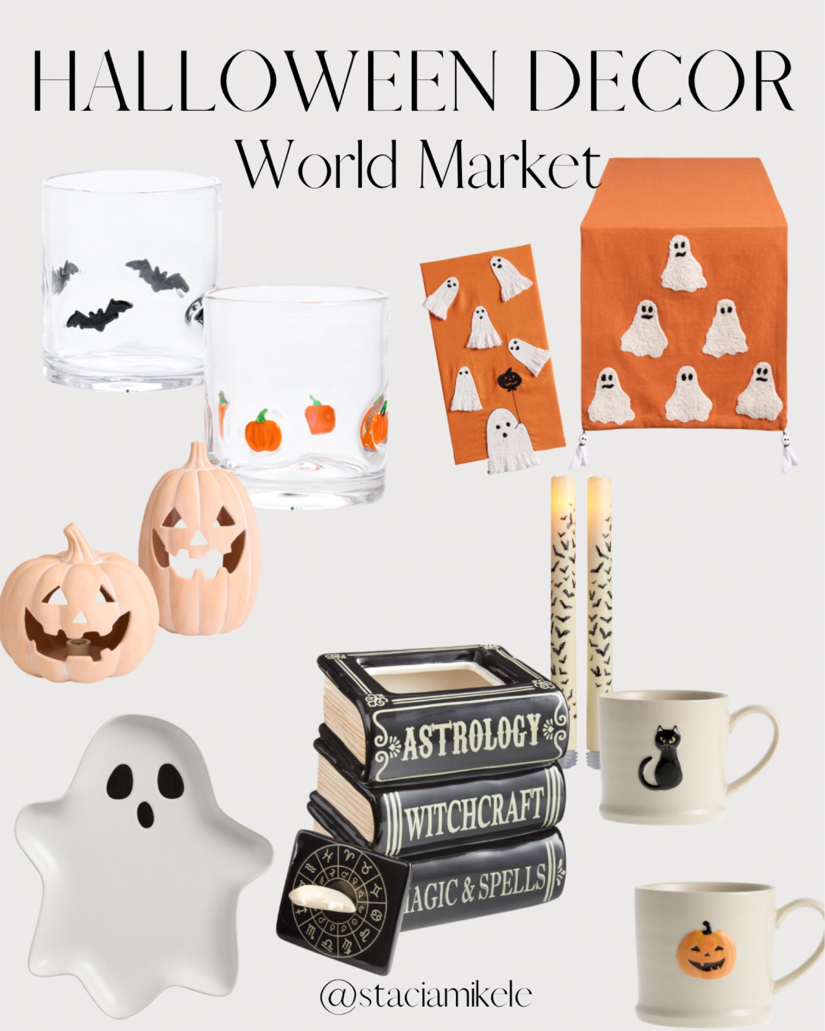 Halloween decor - world market 