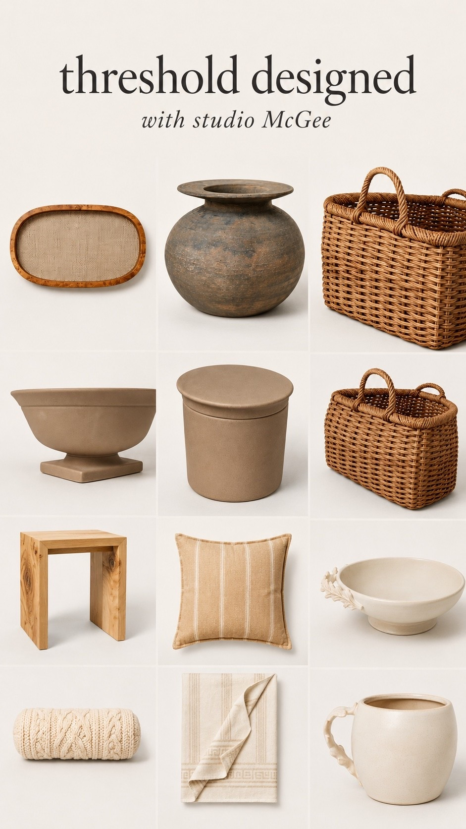Threshold x Studio McGee Favorites

If you love a cozy, curated home, this collection is worth a look. From statement furniture and lighting to beautiful baskets, artwork, and styling pieces, these new Studio McGee finds bring high-end style to everyday spaces. I saved my favorites in one place so you can shop them easily.

#LTKHome