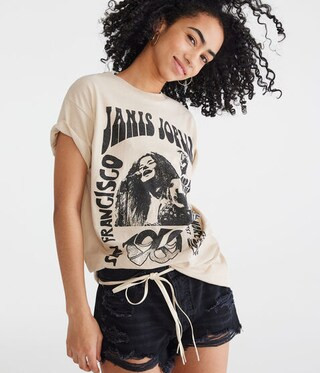 Janis Joplin Fillmore West Graphic Tee | Aeropostale