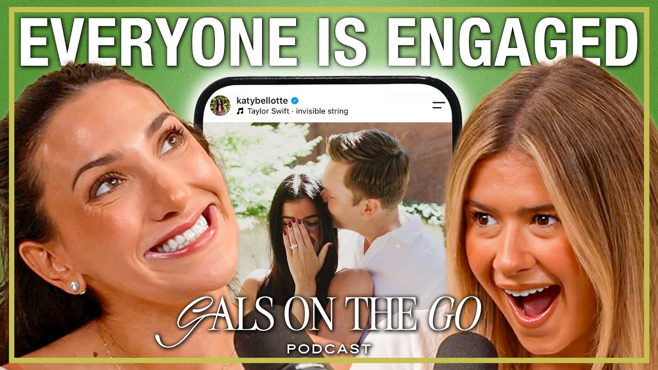 GALS ON THE GO PODCAST | tHe HaRdEsT sEcReT tO kEeP 💍

The engagement epidemic continues!!! We officially have another gal joining the fiancée club and before you say anything, no, it’s not Danielle. That will happen when it’s MEANT TO HAPPEN!! However, Katy Bellotte IS ENGAGED!! And YES, we’re ready to go to battle for our gal after someone thinks it would be cool to leak her engagement (fyi, SO not cool). Oh, do we have THINGS to catch up on! Fresh off quite literally the buzziest US Open yet (helllllo, Honey Deuce and Grey Goose) AND deep diving into the truth about our inner circles. Obviously, the gals are getting older, and with age comes what we like to call ‘life-changing systems’!! Because making a plan to have a day with no plans is adulting at its finest. Look, take notes because this is the boots-on-the-ground journalism you’ve been waiting for!!
 

 