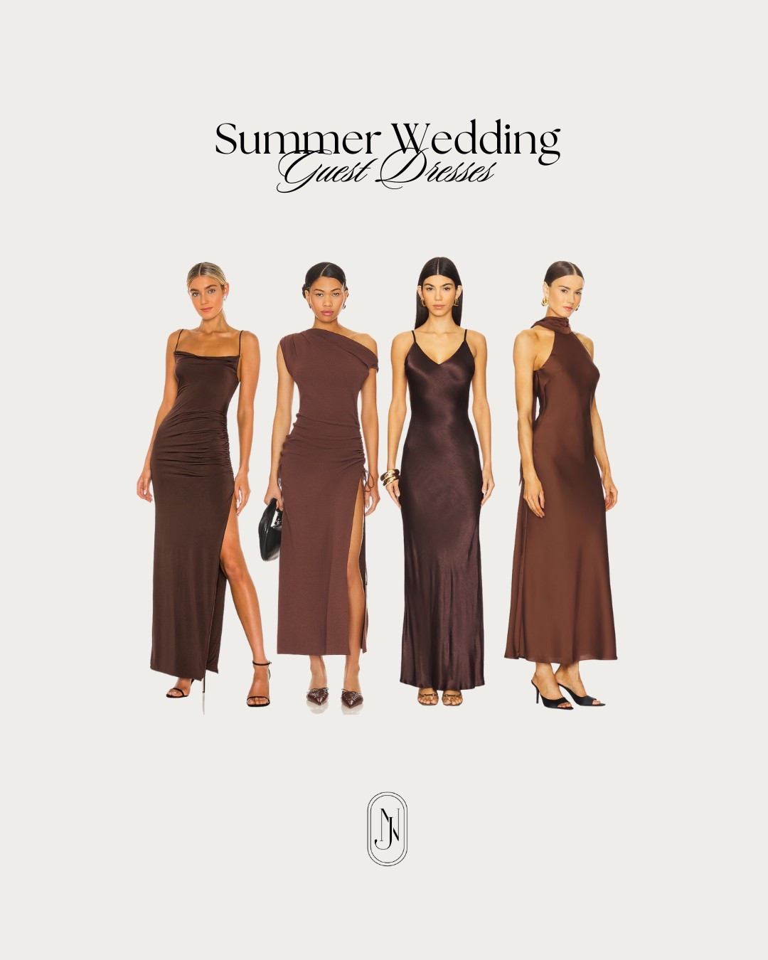 Brown wedding guest dresses for summer 🤎

#LTKSeasonal #LTKSummerEdit #LTKWedding