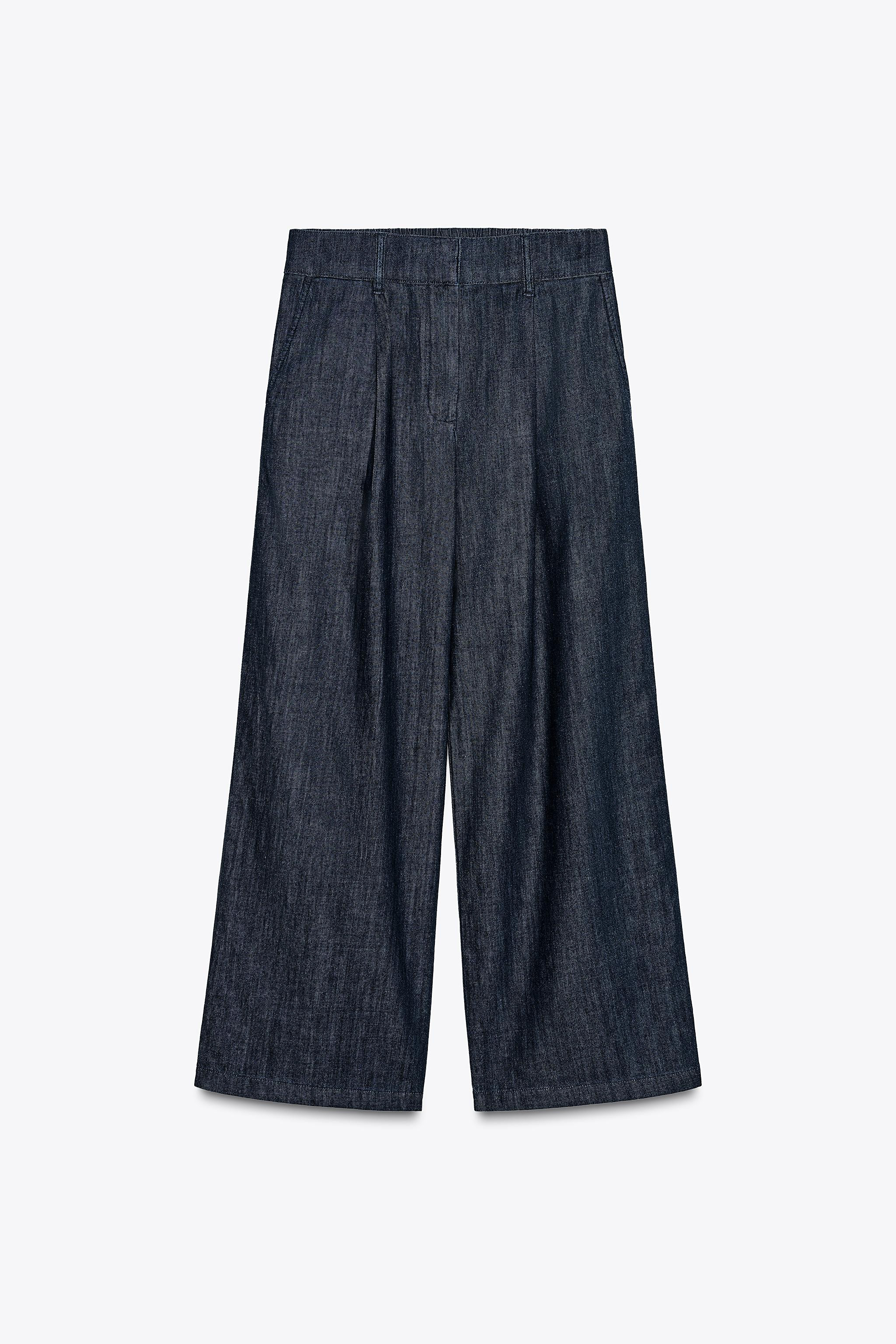 ZW COLLECTION DENIM JOGGER TROUSERS | Zara AU
