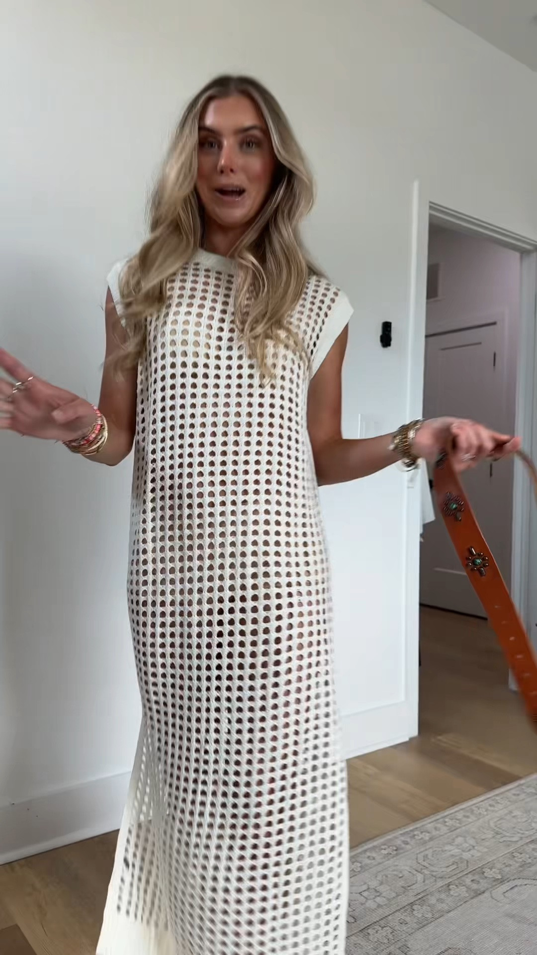 I wore a crochet coverup dress like this last summer and got so many compliments it’s so chic and can be styled dressed up like so with the belt and nude undergarments or worn as intended as a coverup dress 😉 in my LTK. 

#amazonfashion #founditonamazon #amazonfashionfinds #amazonsummerfashion #amazondresses @Amazon Fashion

#LTKootd #LTKSwim #LTKSeasonal
