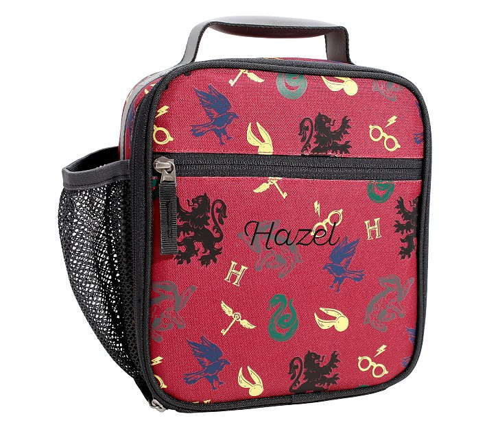 Mackenzie Harry Potter™ Hogwarts™ Reflective Glow-in-the-Dark Lunch Boxes | Pottery Barn Kids