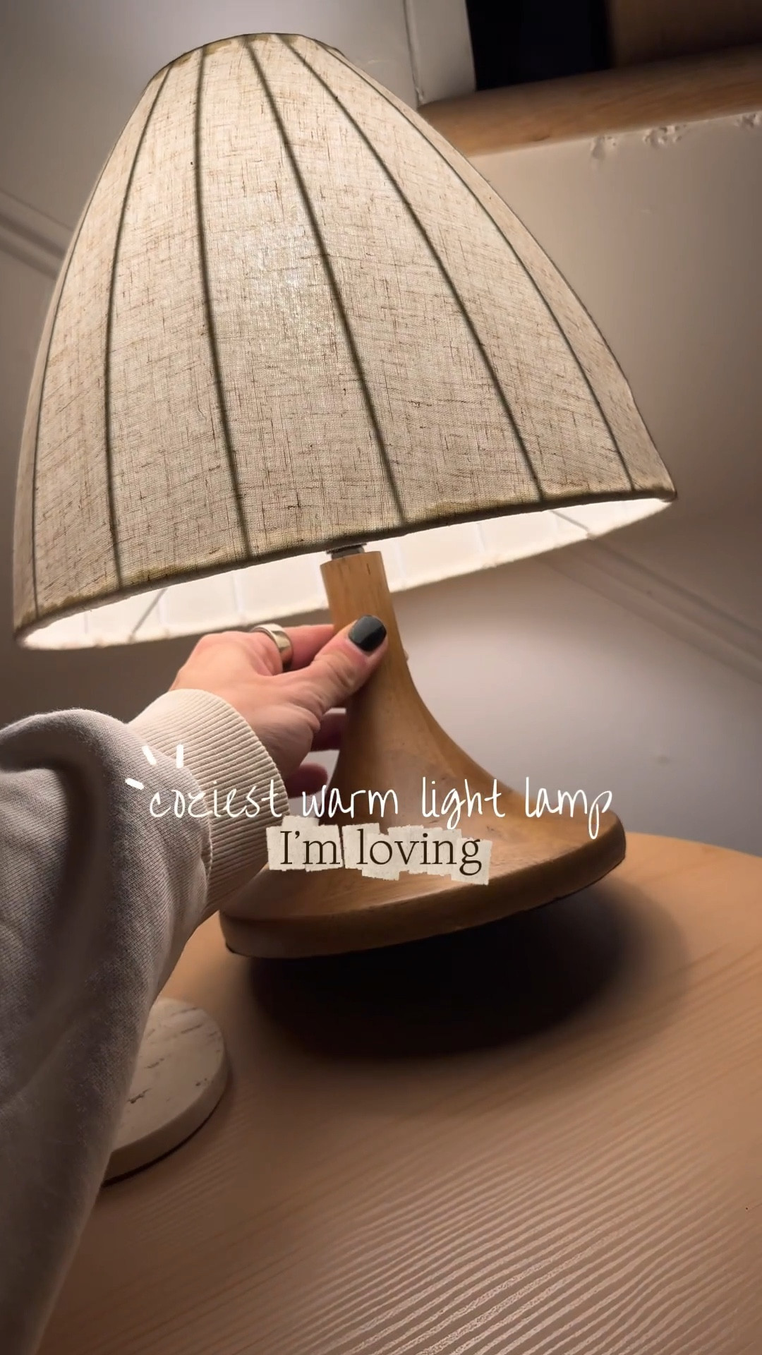 The love I have for this new lamp….it’s SOOO GOOD. Also grabbed the matching floor lamp for our living room🛋️💡 so dang cozy! 

Coaster is Amazon🤎

Lighting / home decor / neutrals / Joanna Gaines / target finds / neutrals / warm tones / fall / Holley Gabrielle / video review 

#LTKHome #LTKFindsUnder100 #LTKWorkwear
