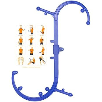 Sokiss Trigger Point Self Massager- S-Shaped Therapy Massage Tool for Self Back Massage, Neck Mas... | Amazon (US)