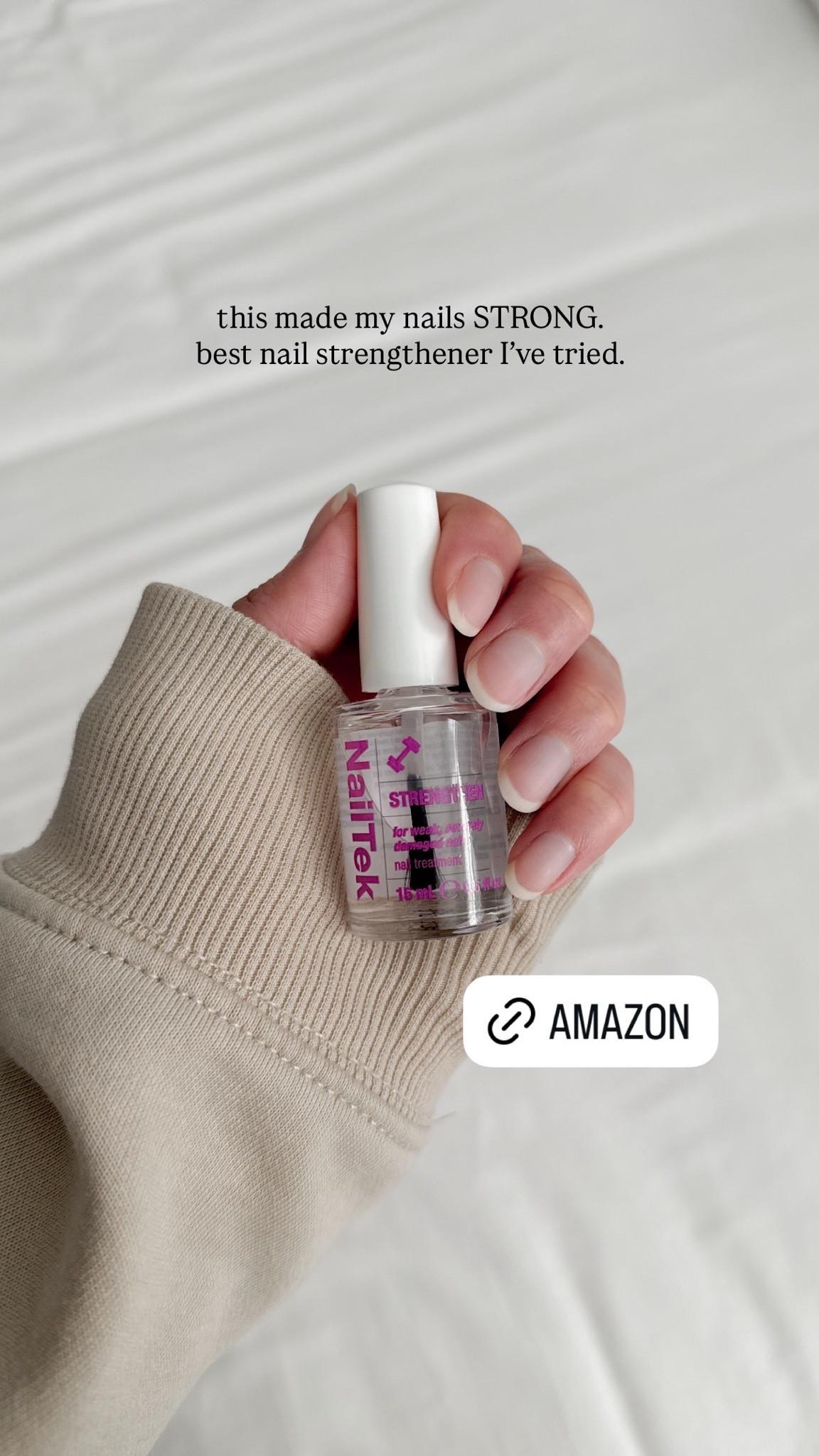 favorite nail strengthener from Amazon 🤍

#LTKselfcare #LTKHome #LTKBeauty