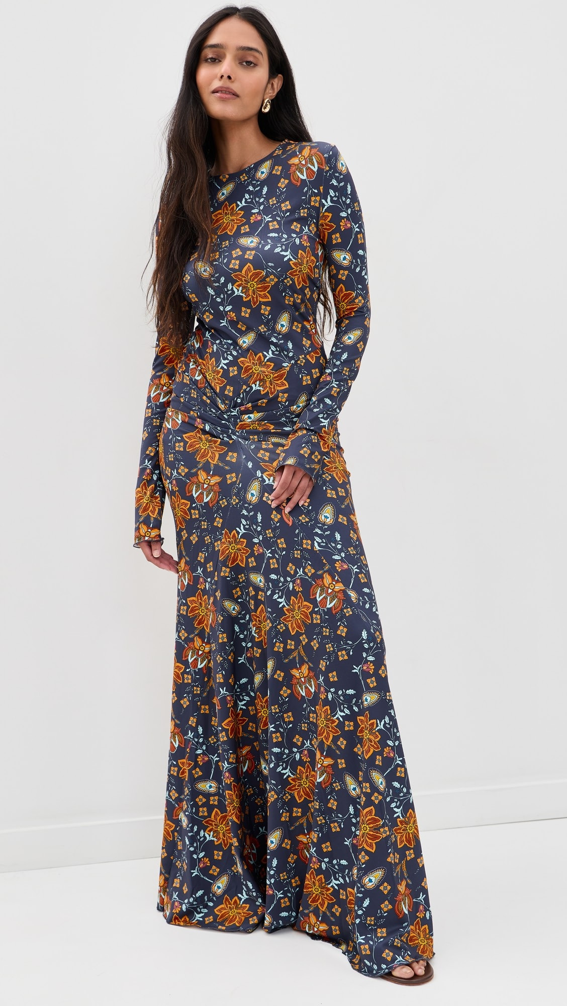 Annie Ruched Maxi Dress | Shopbop