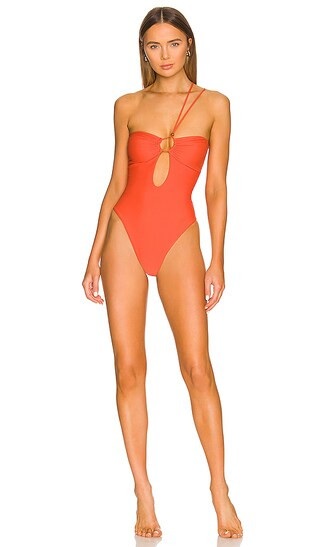 Cambri One Piece in Blazing Orange | Revolve Clothing (Global)