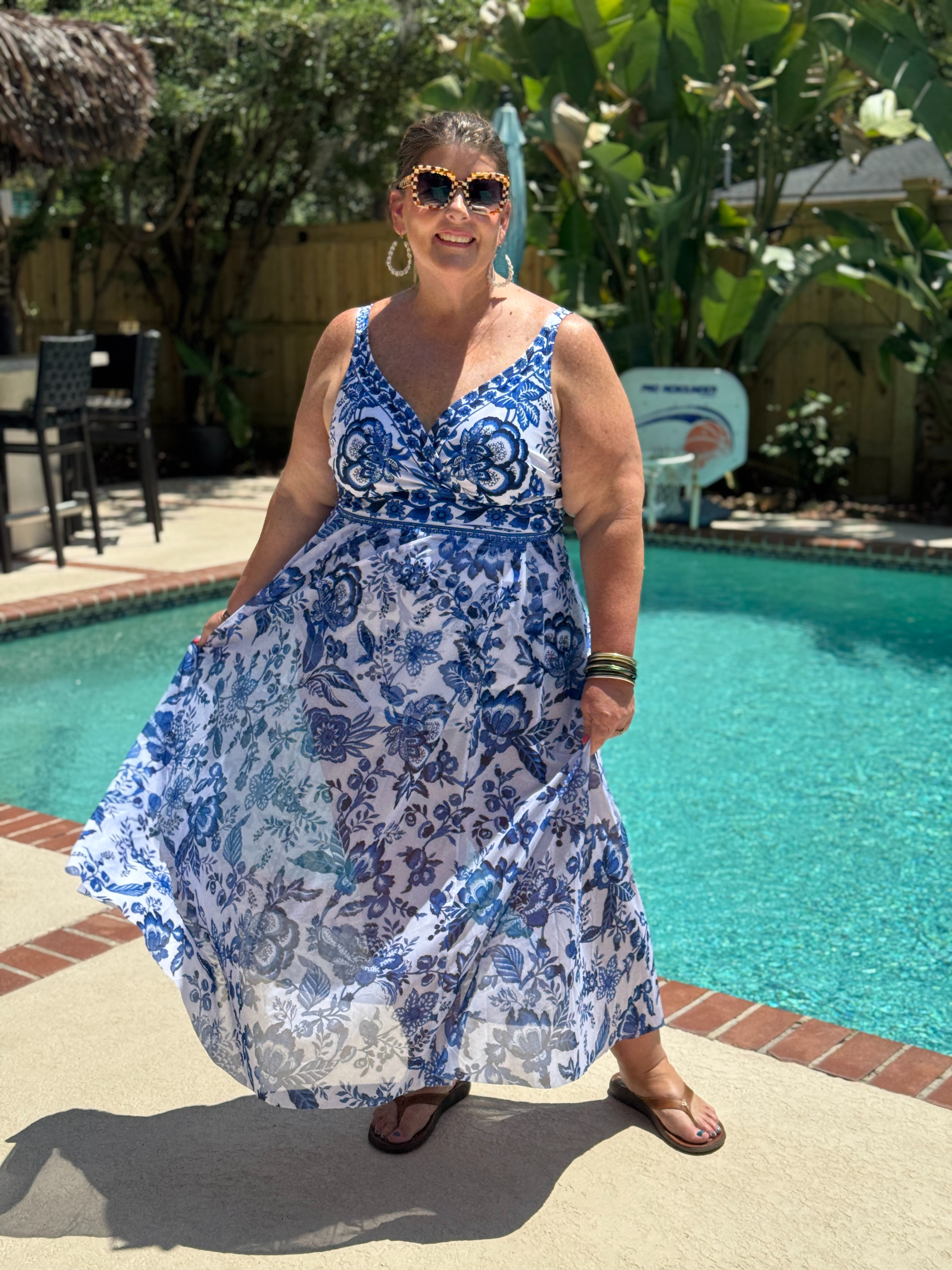 Hands down this is my favorite swimsuit/sarong this season! A full coverage swimsuit that comes with a matching sarong? Yes please!  

 #LTKSeasonal #LTKSwim