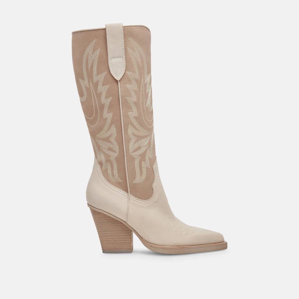 BLANCH BOOTS TAUPE MULTI NUBUCK | DolceVita.com