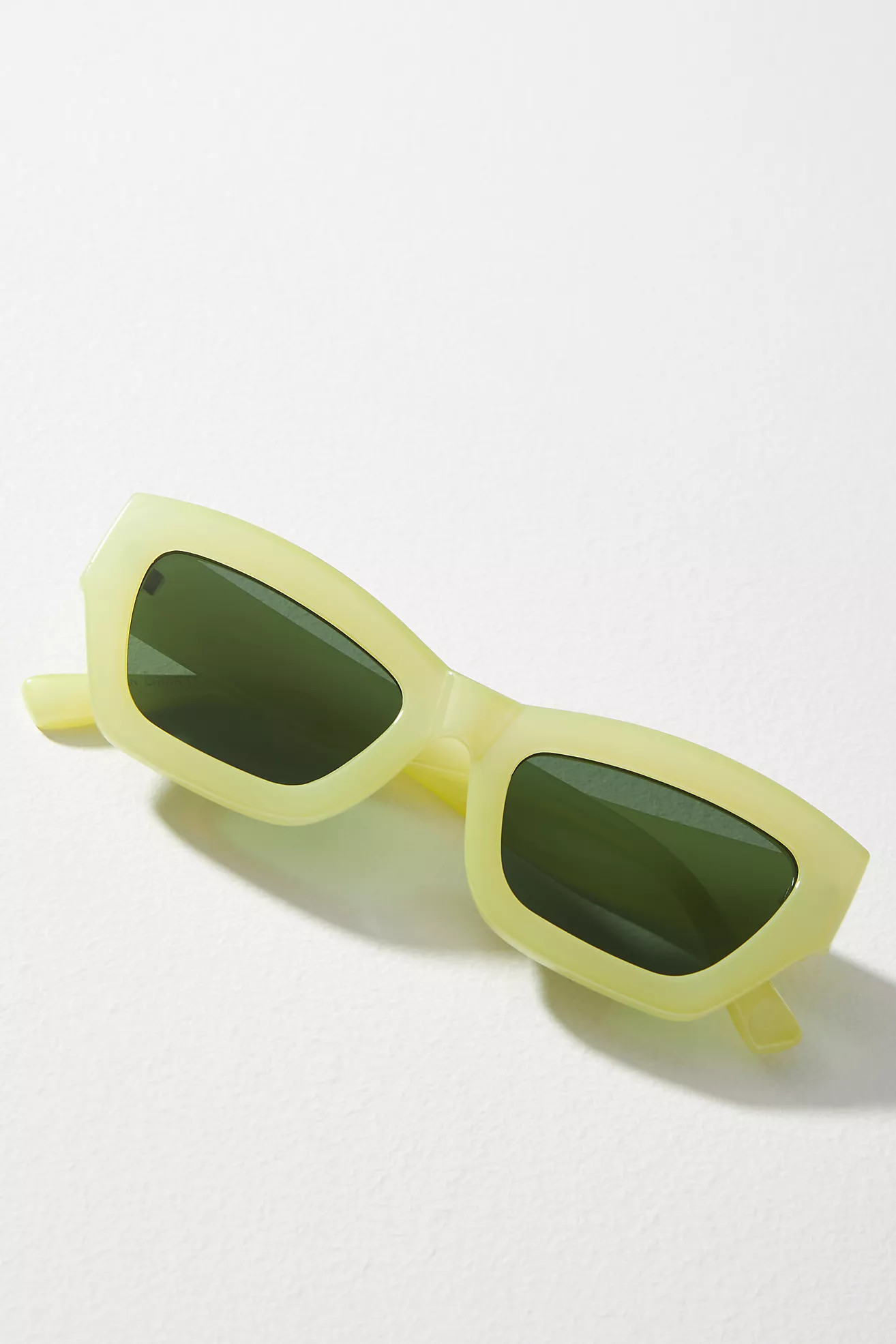 Blocked Cat-Eye Sunglasses | Anthropologie (US)