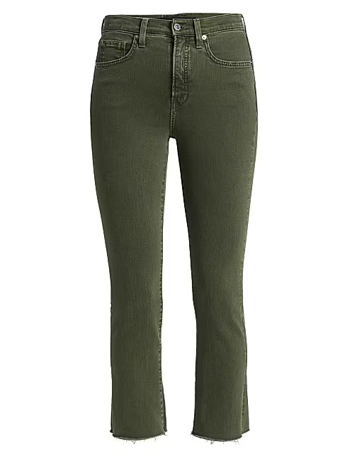 Carly High-Rise Kick Flare Jeans | Saks Fifth Avenue