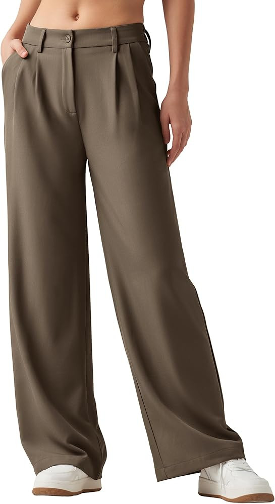 Willit Women's Work Pants Wide Leg Dress Pants High Waisted Casual Slacks Business Office Pants w... | Amazon (US)