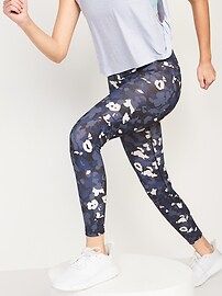 High-Waisted PowerPress 7/8-Length Leggings for Women | Old Navy (US)