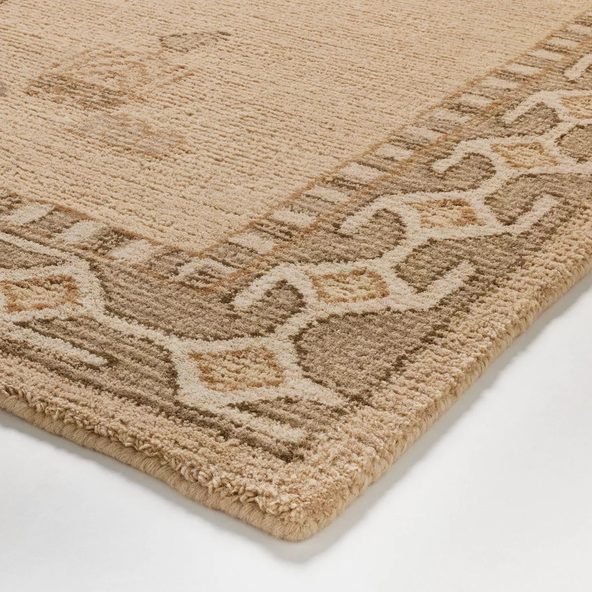 Hand Tufted Persian Style Rug Cream - Threshold™ designed with Studio McGee | Target