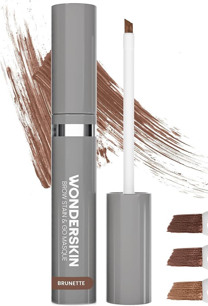 Wonderskin Wonder Blading Brow Stain & Go Masque - Long Lasting Eye Brow Tint, Transfer Proof and... | Amazon (US)