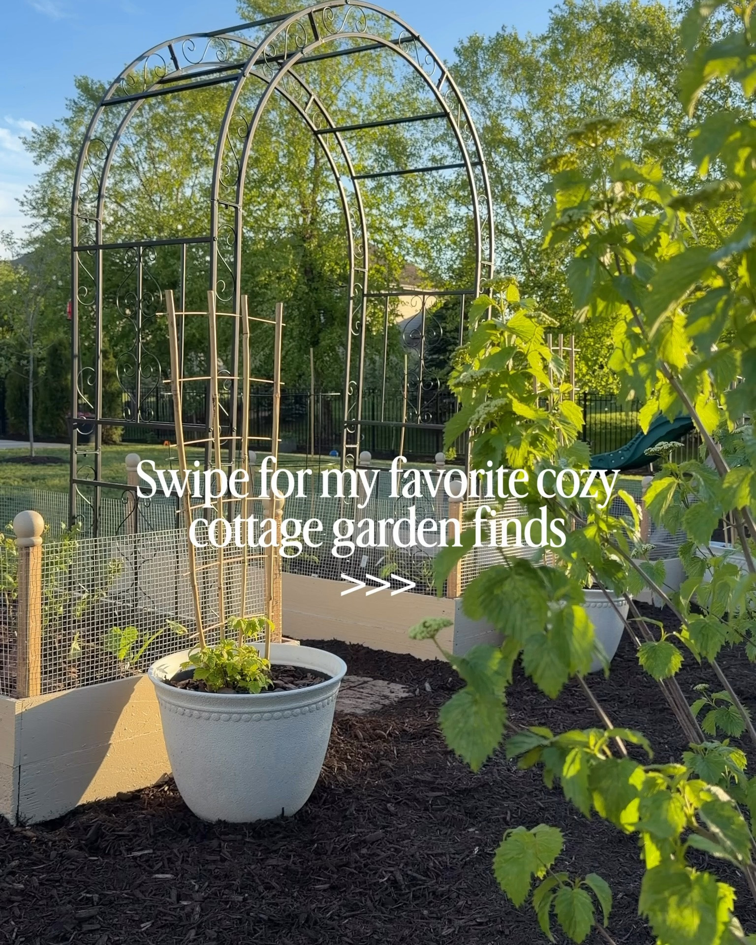 Creating a cozy cottage garden is all about the details 🌿

These are some of my favorite garden finds right now and exactly how I’m using them throughout the garden and around our home to add charm and that cozy, collected over time cottage garden feel.

From climbing supports and decorative accents to practical pieces, these are the finds I’d happily buy again.

#LTKSeasonal #LTKHome #LTKSaleAlert