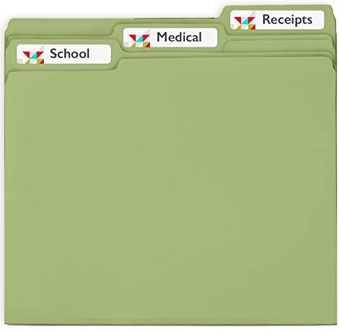 Avery File Folder Labels with Permanent Adhesive, 750 White Labels -- Great for Home Organization... | Amazon (US)