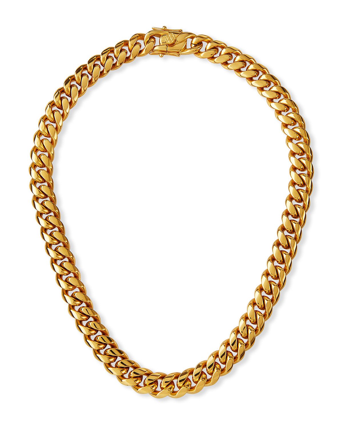 Ruth Curb Chain Necklace, 12mm | Bergdorf Goodman