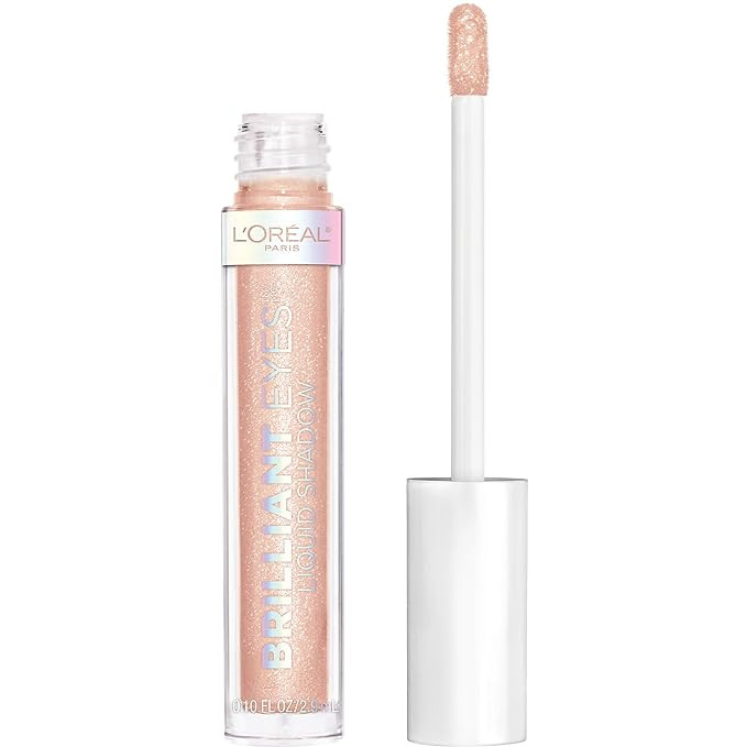 L'Oreal Paris Brilliant Eyes Shimmer Liquid Eye Shadow, Longwearing Lasting Shimmer, Crease Resis... | Amazon (US)