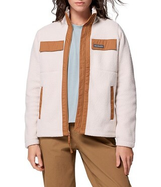 Columbia Juniper Peak Stand Collar Long Sleeves Drawcord Hem Full Zip Fleece Jacket | Dillard's | Dillard's