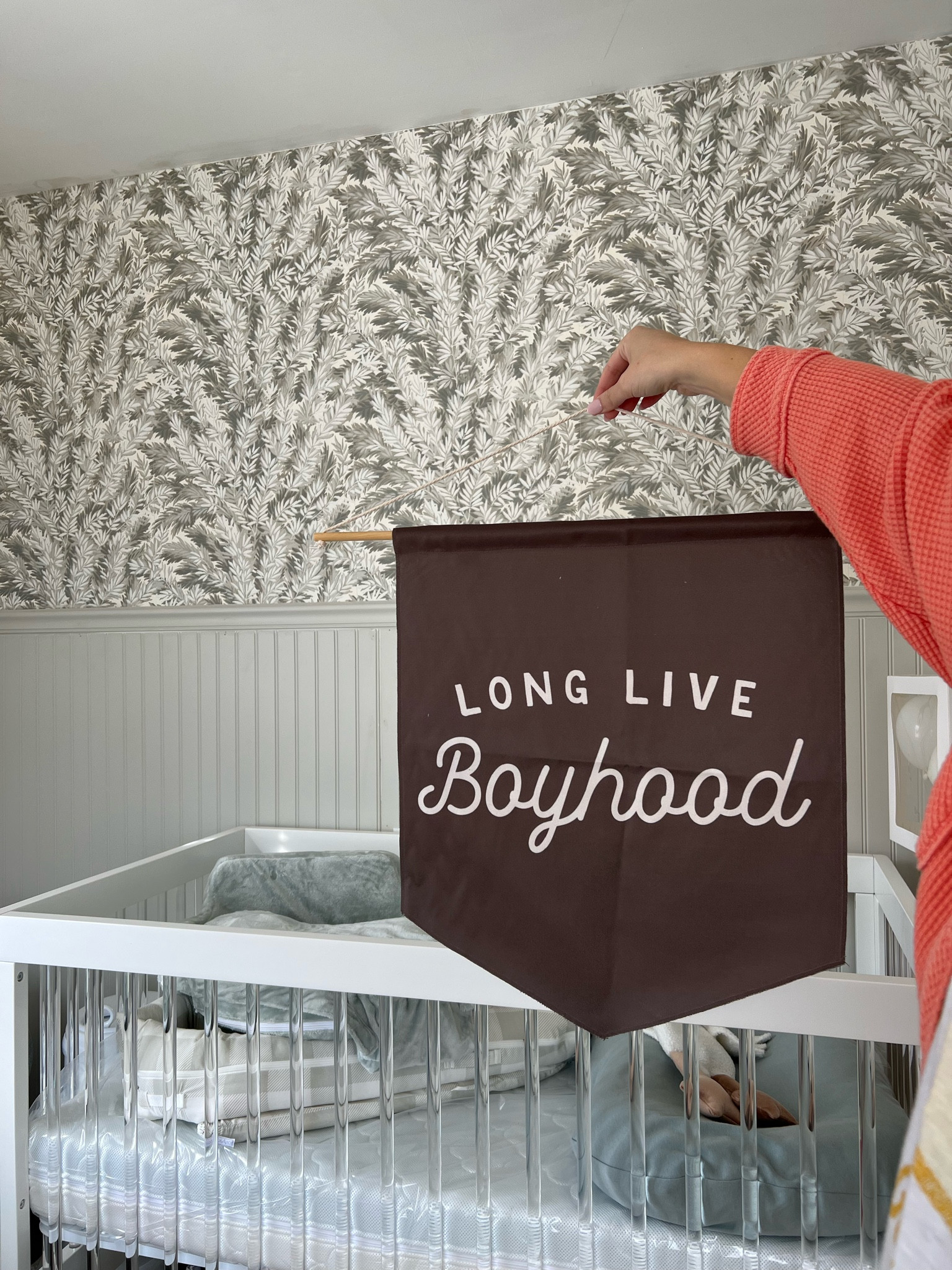 The cutest sign for baby boy’s nursery!

#LTKhome #LTKunder50