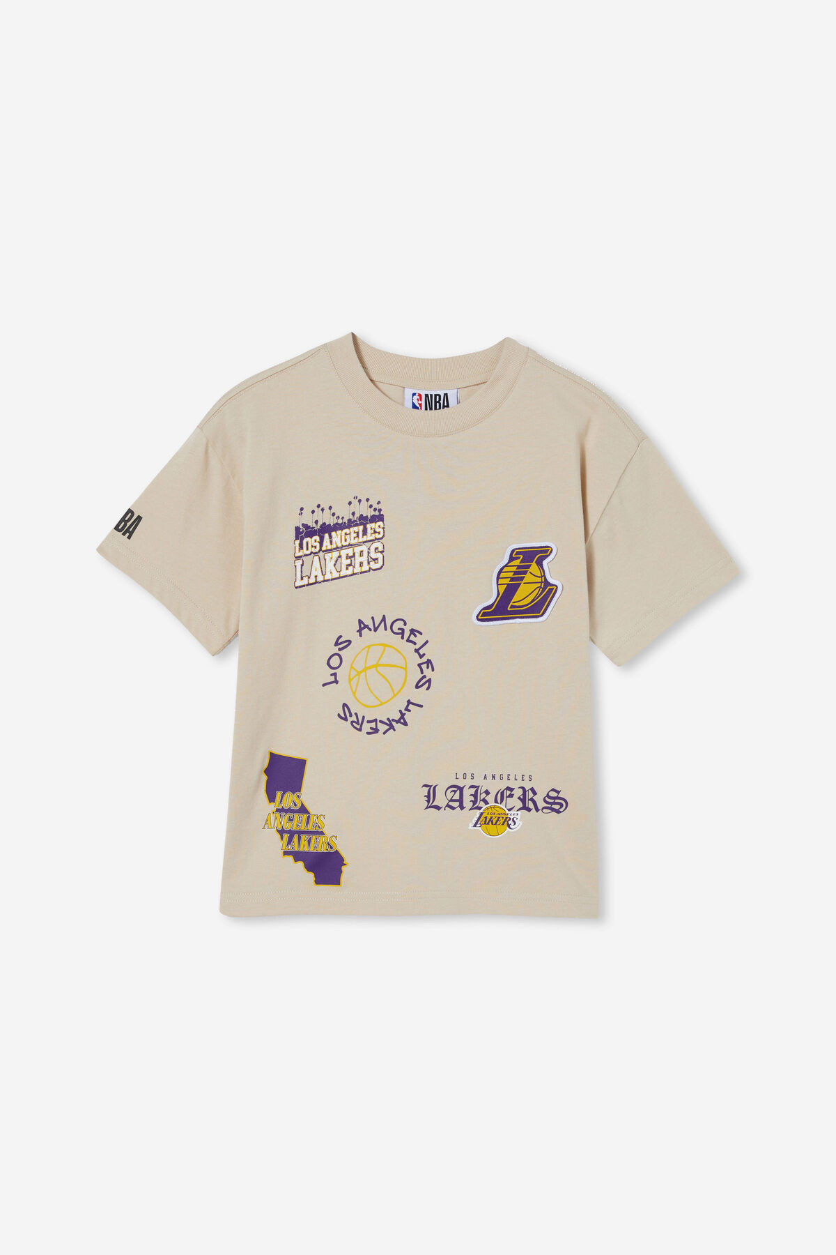 License Drop Shoulder Short Sleeve Tee | Cotton On (US)