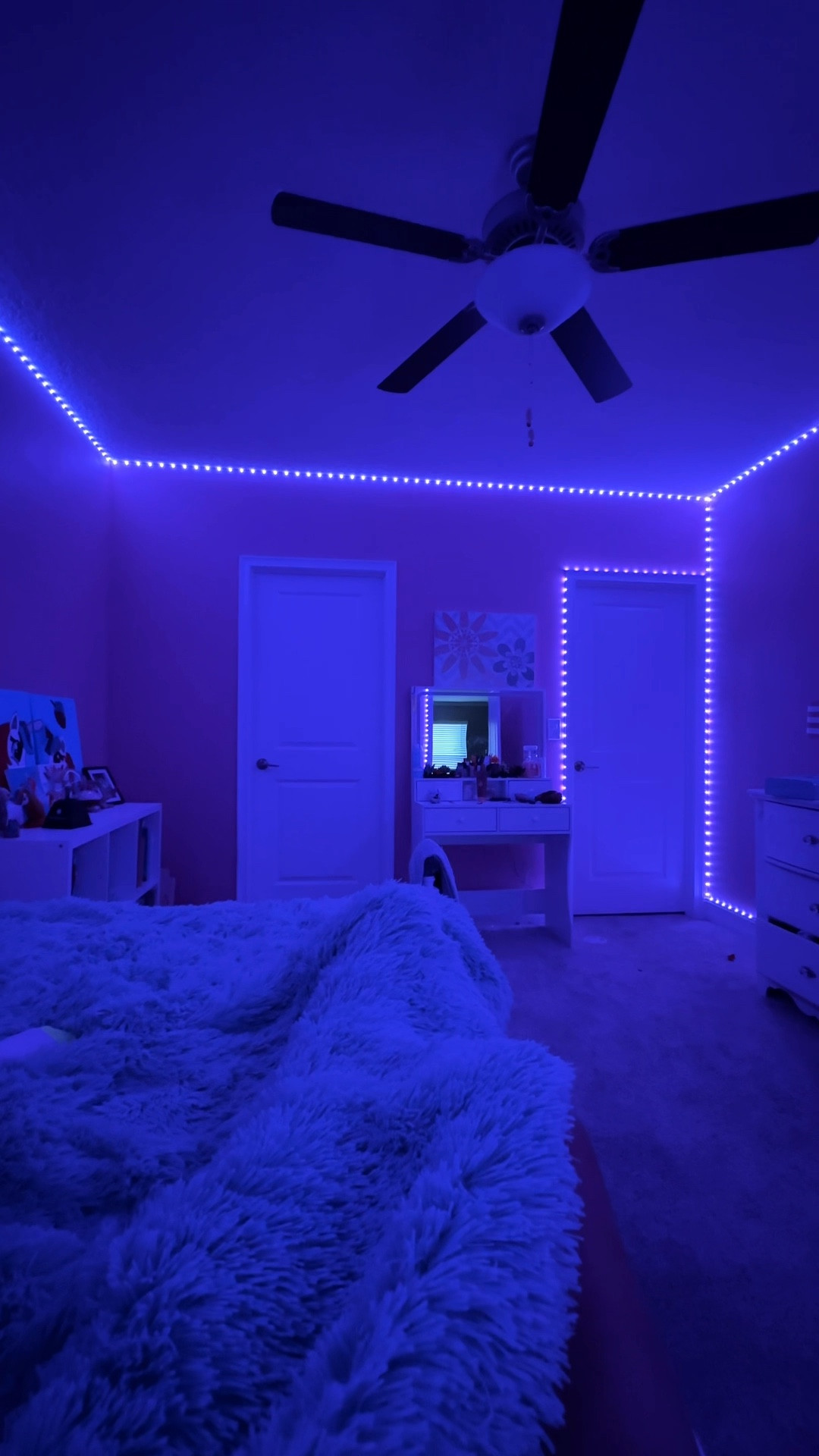We put L.E.D lights up in the kids rooms ! It looks so cool ! My husband bought them off Amazon , we love all the choices of colors and settings 

#homedecor #lights #amazonfinds

#LTKKids #LTKFindsUnder50 #LTKStyleTip