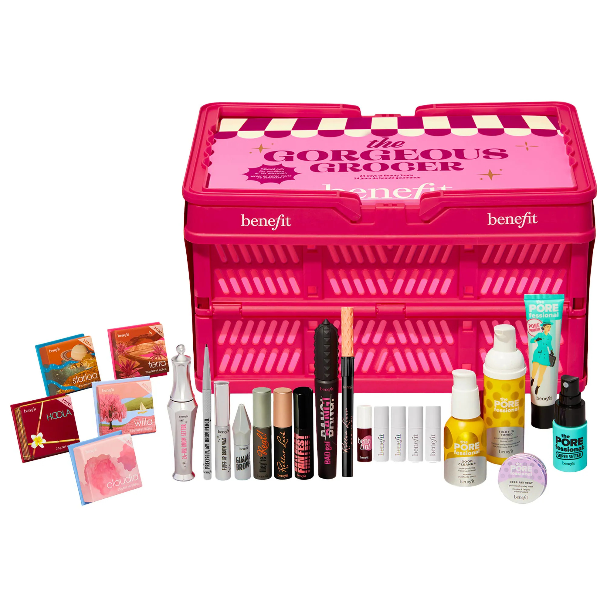 Benefit Cosmetics The Gorgeous Grocer Beauty Advent Calendar Value Set | Sephora (US)
