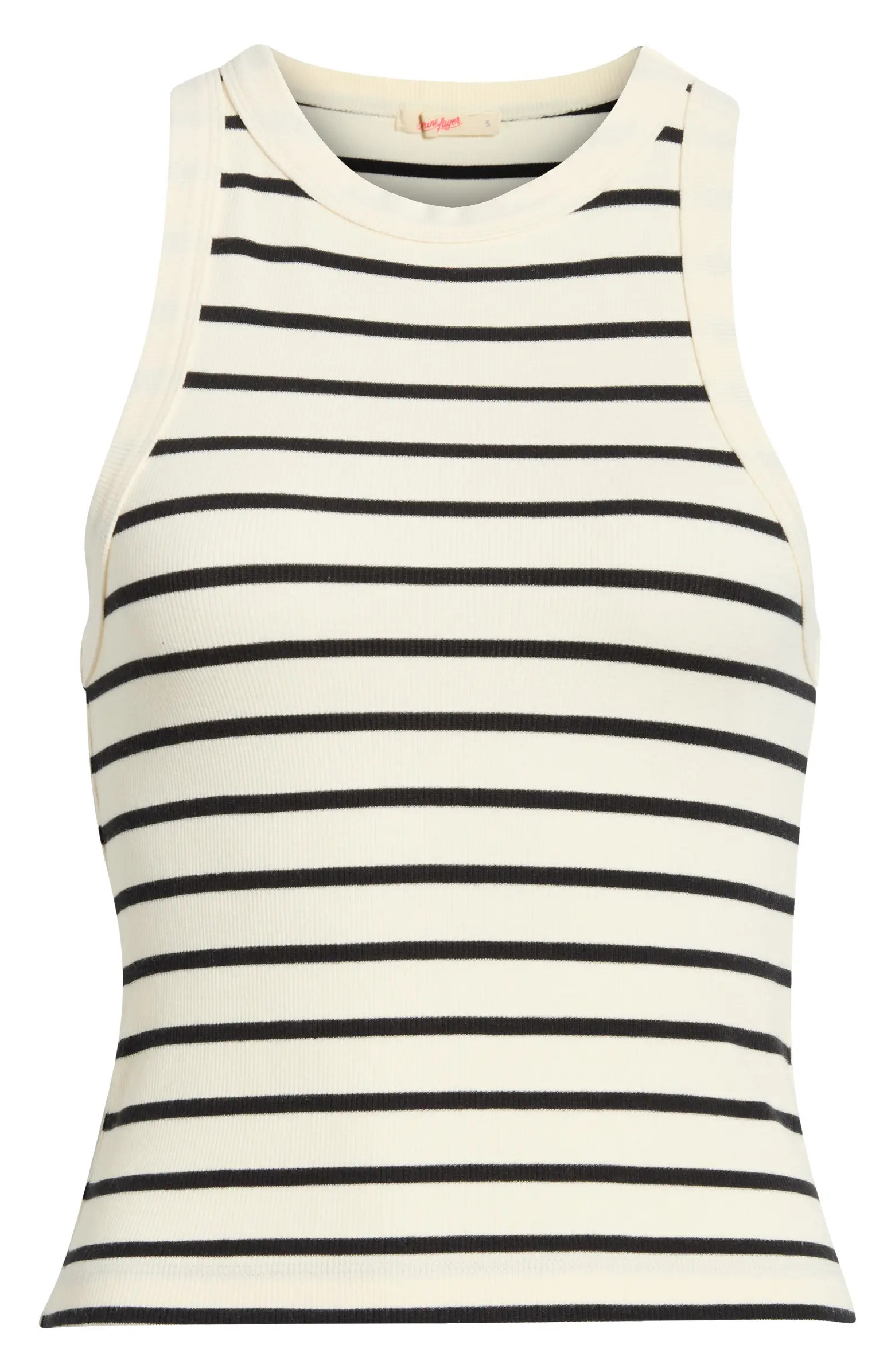 Marine Layer Lexi Stripe Rib Tank | Nordstrom | Nordstrom
