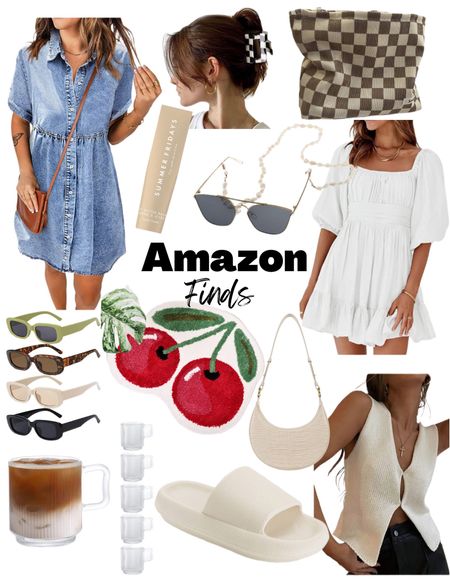 Amazon finds 
Neutral
Summer fridays
Claw clips
Checkered 
Jei pei 
Sunglasses
Dresses
Spring break
Easter outfit


#LTKSeasonal #LTKFestival #LTKbeauty
