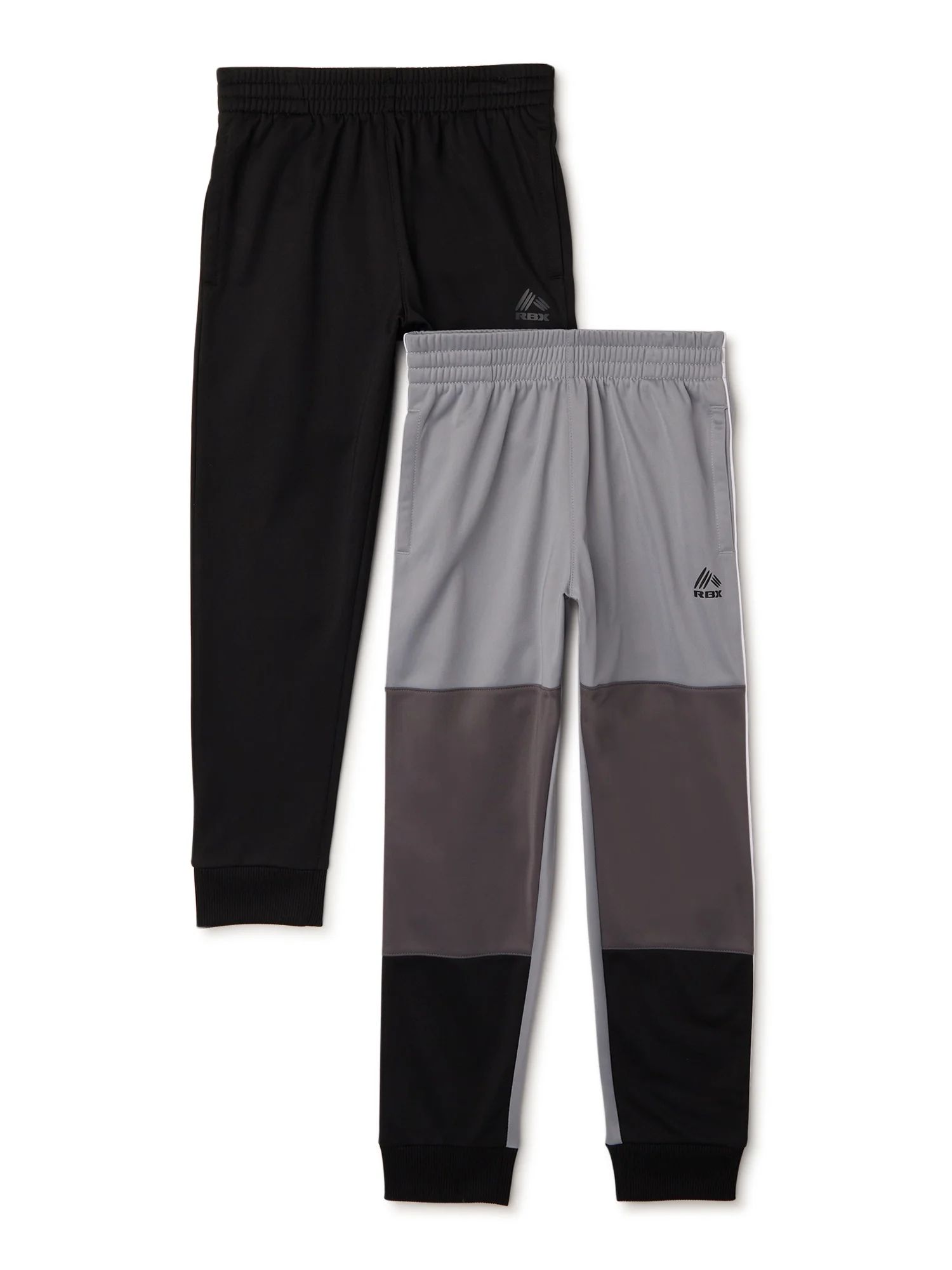 RBX Boys Colorblocked Jogger Sweatpants, 2-Pack, Sizes 4-16 | Walmart (US)