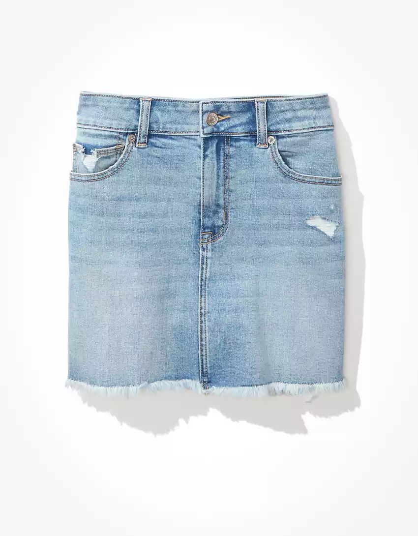 AE Denim Mini Skirt | American Eagle Outfitters (US & CA)