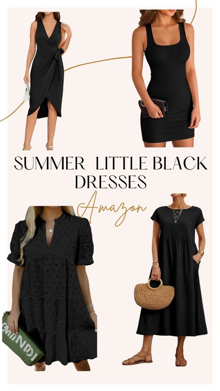 A summer LDB is a must-have! 

Little black dress. Summer dresses. Mini dress. Summer outfit inspo. Season fashion. Amazon fashion  

#LTKSeasonal #LTKFindsUnder100 #LTKStyleTip