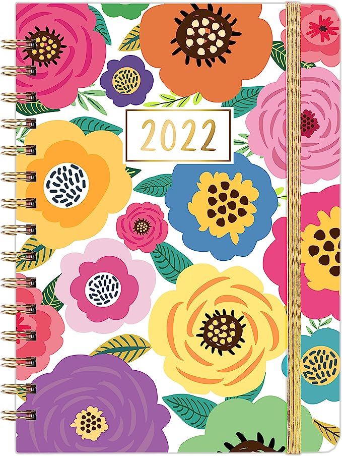 2022 Planner - Planner 2022 Weekly & Monthly with Tabs, 6.3" x 8.4", Jan. 2022 - Dec. 2022, Hardc... | Amazon (US)