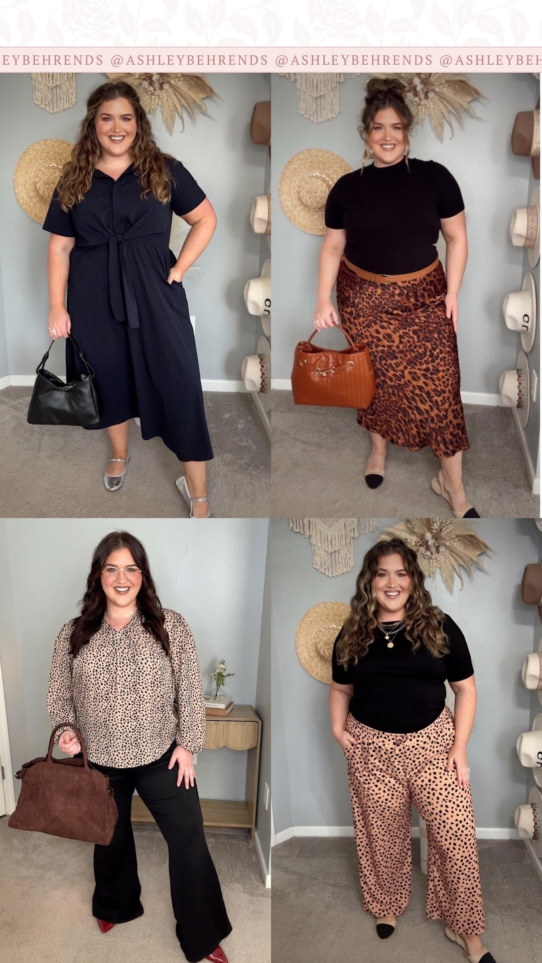 Plus size approved teacher outfits that are on trend and so cute. I love the pops of leopard print. These outfits look so chic, and won’t break the bank. Brown and black is always such a chic look, and these all hit the mark. 
Teacher approved outfit inspo

#LTKPlusSize #LTKWorkwear #LTKSeasonal