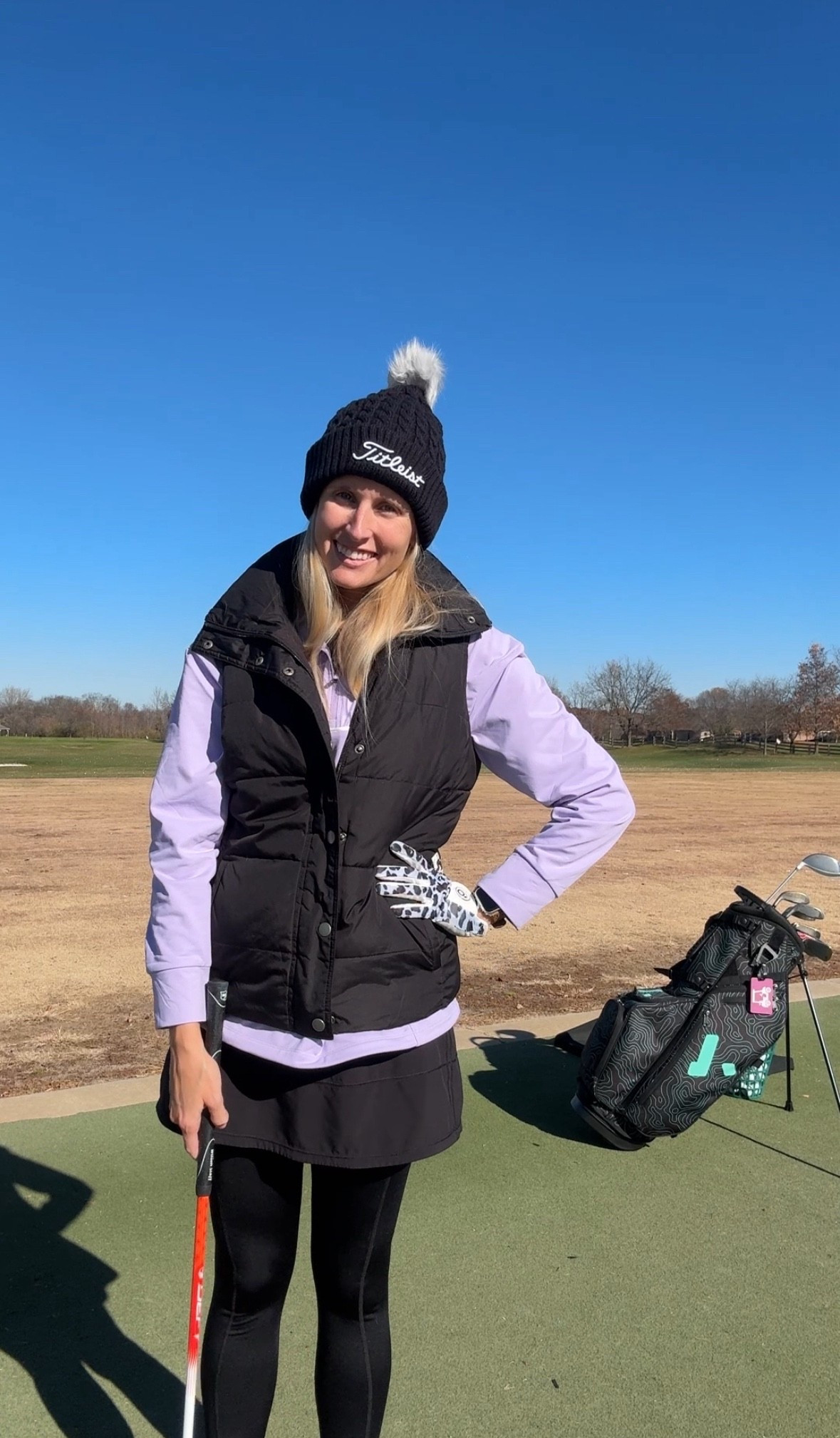 Cold weather golf outfit! 

#LTKfitnessgoals #LTKootd #LTKActive