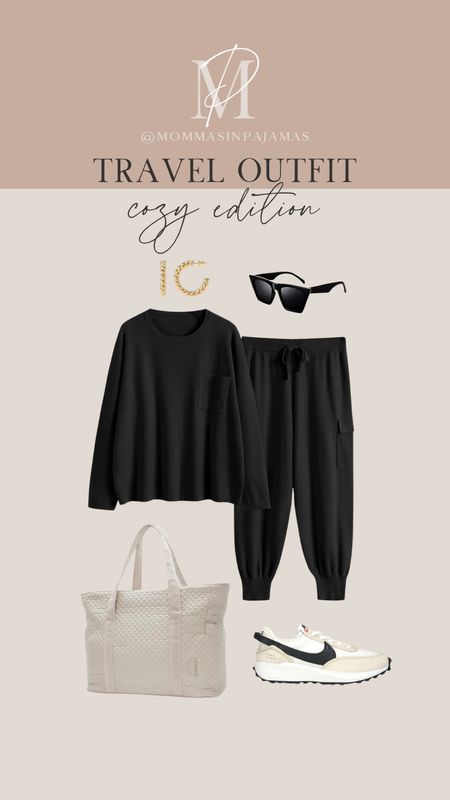 Travel outfit inspiration! This petite friendly cozy set is perfect for a long road trip or a long flight. petite friendly matching set, petite friendly cozy set, loungewear, travel outfit, roadtrip look

#LTKstyletip #LTKtravel #LTKSeasonal