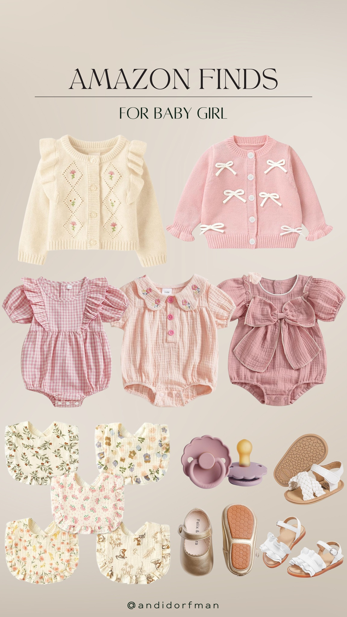 Amazon finds for baby girl 🎀 