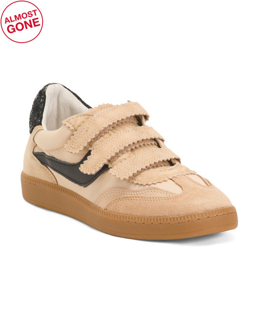 Suede Notice Velcro Sneakers | TJ Maxx
