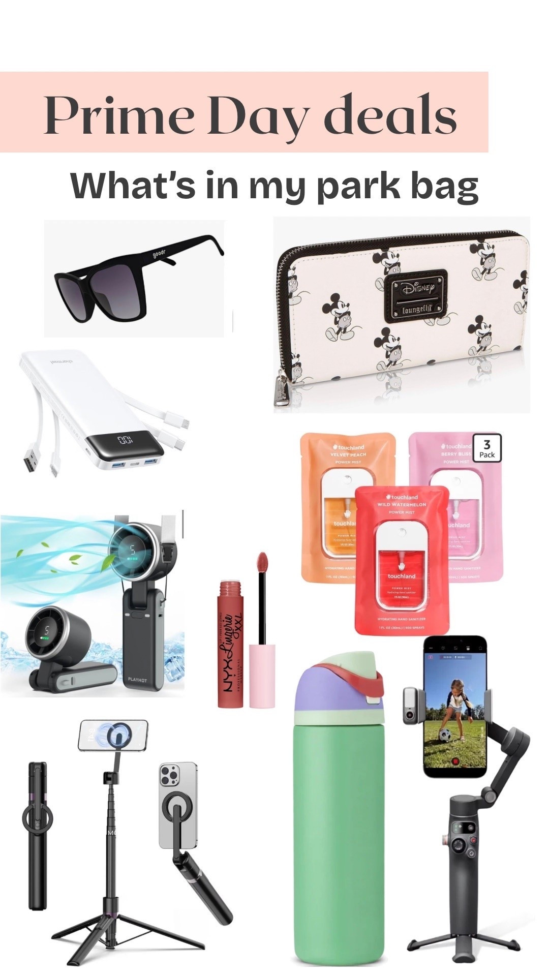 Prime day deals! What’s in my park bag ✨🎒

#LTKSaleAlert #LTKdayinmylife #LTKSeasonal