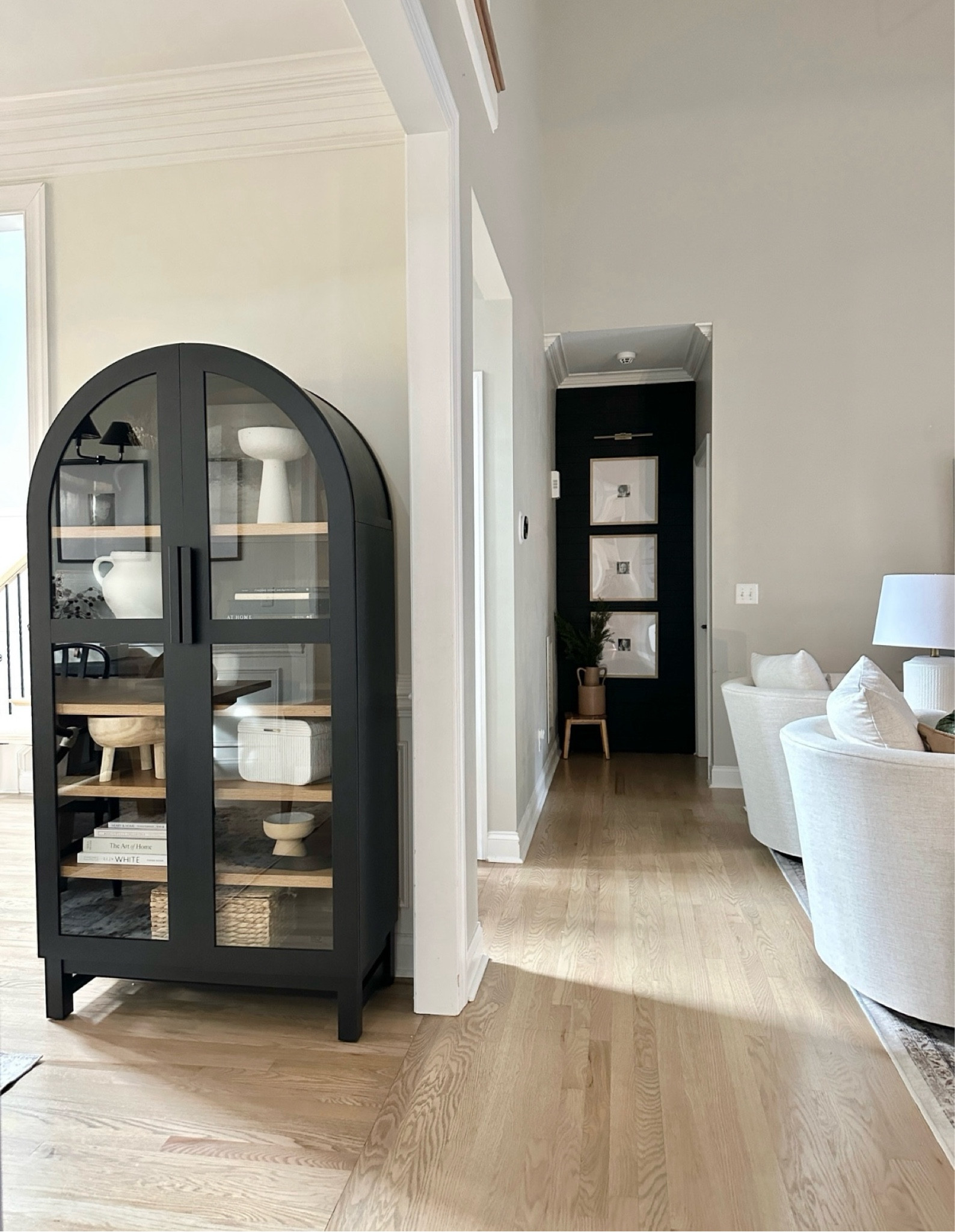 Back in stock! This gorgeous arch cabinet from Walmart!

Can you believe this beauty is only $398?!

This solid arched cabinet I
comes in an oak color as well, and the scale is so good! 36 in W x 16.375 in D x 72.25 in H - so very similar to other designer options that are 5-10x this price

Affordable Furniture | Walmart Home | Budget Friendly Home | Neutral Home | Curio Cabinet 

#LTKSaleAlert #LTKSeasonal #LTKHome