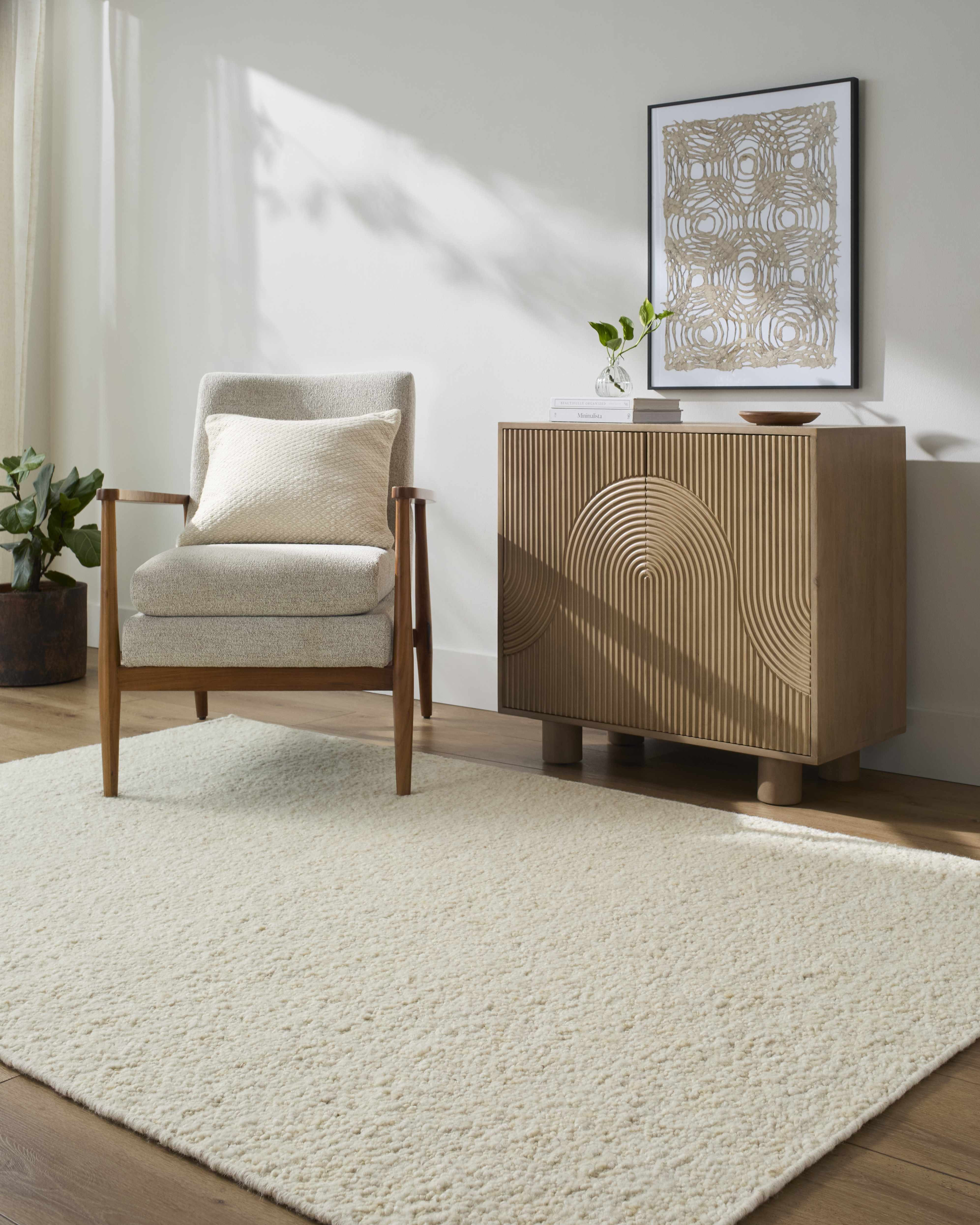 Bogdan Off-White Wool Rug | Boutique Rugs