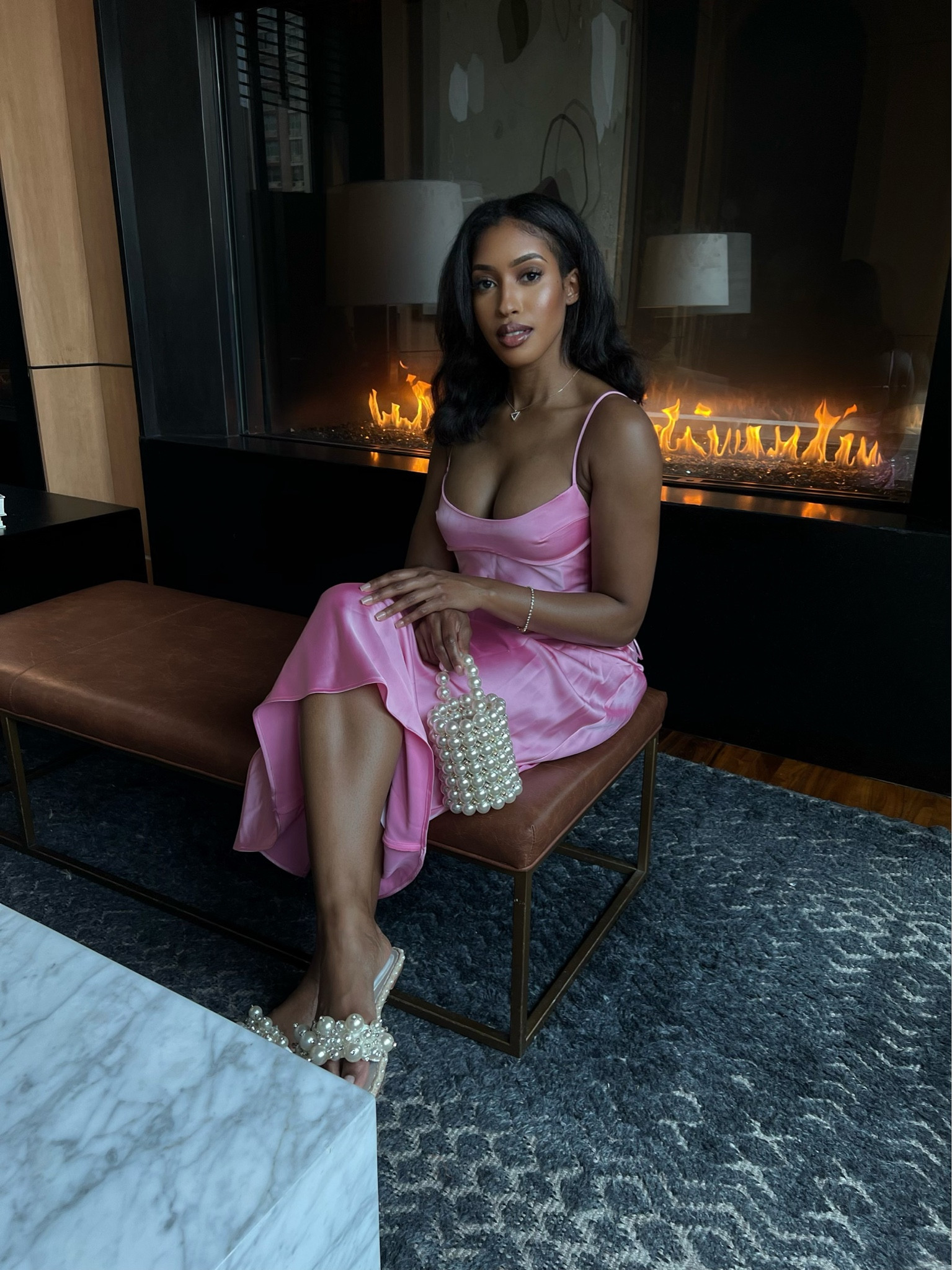 On Wednesday… 💕
-Pearl slides are linked in my outfit tab on IG @narjejo
-Original dress is from Zara (sold out) but I’ve linked a dupe for you all 🫶🏽

#LTKwedding #LTKunder50